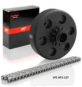 Ap2-12t 1pz New 35 Chain And Clutch Kit Ap2-12t 1pz New 35 Chain And Clutch Kit