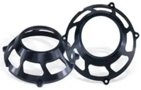 341-25-01512 Barnett Ducati Billet Clutch Cover Open Face Black # 341-25-01512 Barnett Ducati Billet Clutch Cover Open Face Black #