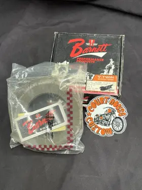 18-3687 Barnett Sk-1m Harley Davidson Sportster Clutch Friction Plate Kit 52-70 18-3687 Barnett Sk-1m Harley Davidson Sportster Clutch Friction Plate Kit 52-70