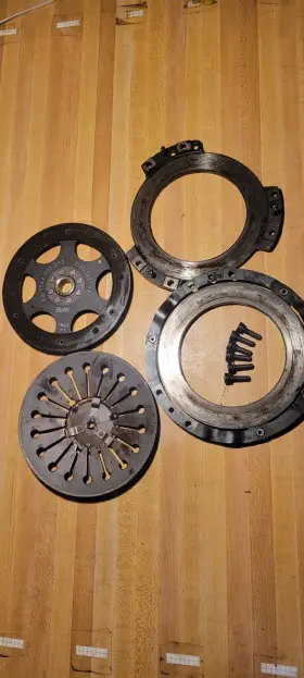 1451721 Bmw K75 K100 Oem Clutch Pack Assembly With Pressure Plates Bolts Used 1451721 Bmw K75 K100 Oem Clutch Pack Assembly With Pressure Plates Bolts Used