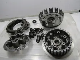 21212343324 Bmw 1999 F650 F 650 Funduro Oem Engine Clutch Set Basket Hub Plates Assembly 21212343324 Bmw 1999 F650 F 650 Funduro Oem Engine Clutch Set Basket Hub Plates Assembly