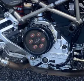 Ca400b Cnc Racing Clear Cover Dry Clutch Ducati Monster