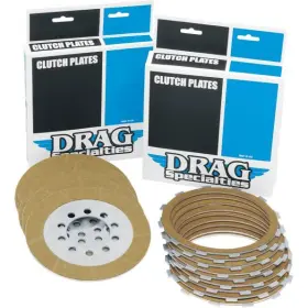 1131-0446 Drag Specialties Steel Clutch Plate Kit 1131-0446 Drag Specialties Steel Clutch Plate Kit