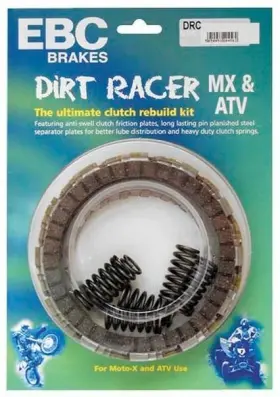 Drc13 Ebc Drc Clutch Kit Fits Kawasaki Kx125 1988-1989 Drc13 Ebc Drc Clutch Kit Fits Kawasaki Kx125 1988-1989