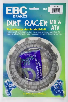 Drc57 Ebc Drc Complete Clutch Kit - Cork Ck Plates Steels And Springs Drc57 Ebc Drc Complete Clutch Kit - Cork Ck Plates Steels And Springs