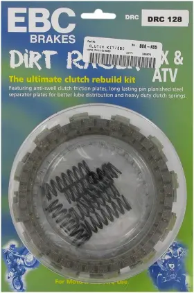 Ebc-1221-357031 Ebc Drc Dirt Racer Clutch Kit Yamaha Wr250f Motorcycle 2001 Ebc-1221-357031 Ebc Drc Dirt Racer Clutch Kit Yamaha Wr250f Motorcycle 2001