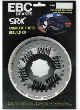 Srk7019 Ebc Srk Fiber Clutch With Friction& Steel Plates And Springs Srk7019 Ebc Srk Fiber Clutch With Friction& Steel Plates And Springs