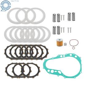 Happy19star Hp162357 Lt-z400 Ltz 400 2003-2014 For Suzuki Quadsport Z400 Clutch Kit Plates Springs