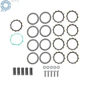 Hp162360 Happy19star Clutch Friction With Steel Plates Spring Gasket Kit For Yamaha Wr250f Yz250f 01-13 Hp162360 Happy19star Clutch Friction With Steel Plates Spring Gasket Kit For Yamaha Wr250f Yz250f 01-13
