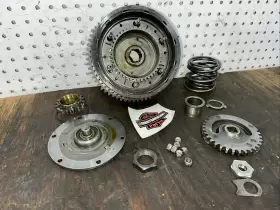 37716-71 Harley-davidson 71-84 Ironhead Sportster Xlh 1000 Clutch Basket Kick And Electric Start 078 37716-71 Harley-davidson 71-84 Ironhead Sportster Xlh 1000 Clutch Basket Kick And Electric Start 078