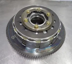 37846-99 Harley-davidson 99 Road King Flhr 37 Tooth Clutch Assembly Plates Flywheel Hub
