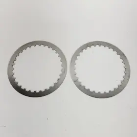 37913-90 Harley-davidson 2x Oem Evolution Clutch Steel Plate For 90-97