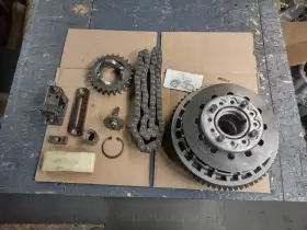 40275-83 Harley-davidson Fxr Clutch Basket And Primary Parts Tapered Shaft Fxrt Fxrp Fxrs Flt 40275-83 Harley-davidson Fxr Clutch Basket And Primary Parts Tapered Shaft Fxrt Fxrp Fxrs Flt