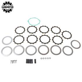 Home-garden-fix Hgf216480 Clutch Friction With Steel Plates Spring Gasket Kit For Yamaha Wr250f Yz250f 01-13