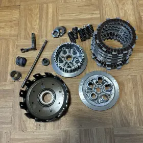 1132-0039 Honda 2007 Crf250r Oem Complete Clutch With Moose Billet Basket Plates Hub 04-08