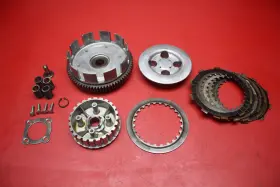 15650-362-000 Honda 1973 Xl175 Complete Clutch With Plates Basket Hub 15650-362-000 Honda 1973 Xl175 Complete Clutch With Plates Basket Hub