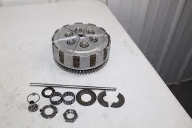 22100-ka4-710 Honda 1983 Cr250r Oem Clutch Basket Hub Plates Springs Cr250 Cr 250 83 22100-ka4-710 Honda 1983 Cr250r Oem Clutch Basket Hub Plates Springs Cr250 Cr 250 83