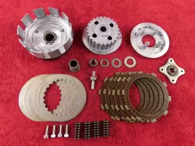 22100-kcz-000 Honda Oem Clutch Kit Nice Complete Basket And Plate Set Assy. 96-04 Xr250 Xr250r