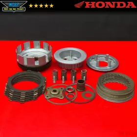 22100-kf0-000 Honda 1984 Xl350r Clutch Basket Inner Hub Boss Pressure Plate Discs Kit