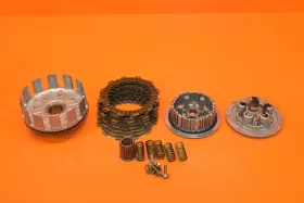 22100-ksc-670 Honda 04-06 Crf 250x Crf250x Oem Complete Clutch Plates Outer Basket Hub Set