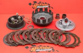 22100-men-a50 Honda 22100-men-a30 2011 2012 Crf450r Clutch W Plates Basket Hub