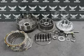 22100-men-a70 Honda 2013 Crf450r Oem Complete Clutch W Plates Basket Hub