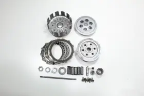 22100-ml3-910 Honda 1993 Cr500r 90-01 Oem Complete Clutch Basket Hub Pressure Plate Parts