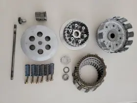 22120-mey-670 Honda 05 Crf450x Clutch Basket Plates Friction Rod Springs Nut Bolts Oem Factory 22120-mey-670 Honda 05 Crf450x Clutch Basket Plates Friction Rod Springs Nut Bolts Oem Factory
