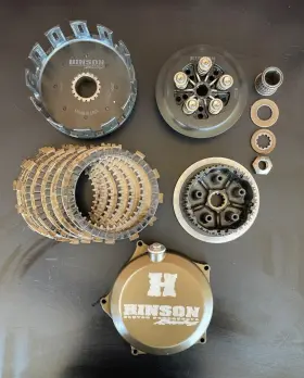 Hc357 Honda 2009-2017 Kawasaki Kx250f Hinson Complete Clutch Assembly Basket Hub Cover