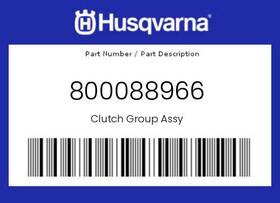 Husqvarna 800088966 Genuine Clutch Group Assy -