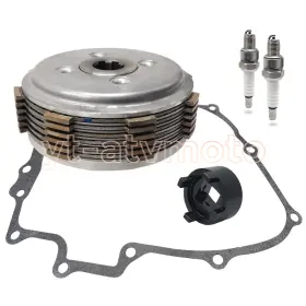 08-0015 Jinfannibi Clutch Plate Hub Spanner Kit And Cover Gasket For Honda Rebel 250 Cmx250 Cmx250c 08-0015 Jinfannibi Clutch Plate Hub Spanner Kit And Cover Gasket For Honda Rebel 250 Cmx250 Cmx250c
