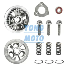 13187-0033 Jinfannibi Clutch Center Inner Hub And Outer Pressure Plate For Kawasaki Ninja 400 Ex400 Z400