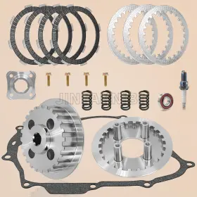 22121-168-000 Jinfannibi Complete Clutch Disc Plate Kits With Gasket For Honda Crf100f Xr100 Xr100r Xl100s