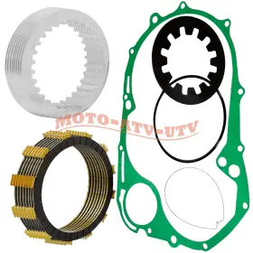 5p9-w001g-00-00 Jinfannibi Clutch Friction Plate Kit And Spring Gasket For Yamaha V Star 1100 Xvs1100 Classic