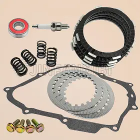 96100-60010-00 Jinfannibi Clutch Friction Plates And Gasket Bolt Kit For Honda Crf80f Crf100f 2004-2013