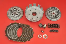 13081-1168 Kawasaki 1984 Kx250 Kx 250 Clutch Basket Plates Hub Inner Outer 13081-1168 Kawasaki 1984 Kx250 Kx 250 Clutch Basket Plates Hub Inner Outer