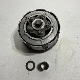 13081-1213 Kawasaki 1985 Kx80 E3 Oem Clutch Assembly W Basket Hub Pressure Plate 13081-1213 Kawasaki 1985 Kx80 E3 Oem Clutch Assembly W Basket Hub Pressure Plate