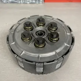 13081-1242 Kawasaki 1987 87 Kx 250 Kx250 Oem Clutch Assembly Basket Pressure Plate Hub #2