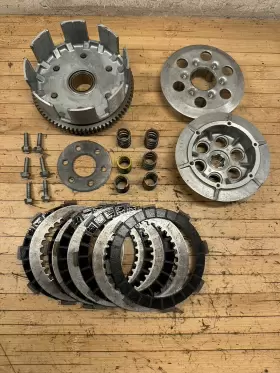 13086-1002 Kawasaki 83 - 03 Kx60 00 16 Kx65 Oem Complete Clutch Basket Hub