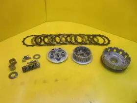 13087-0042 Kawasaki Oem 2006 Vulcan 900 Vn900 Complete Clutch Basket Hub And Plates Assembly