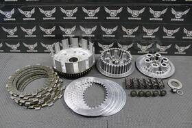 Kawasaki 13087-1098 1988 88-04 Kx500 Oem Complete Clutch W Plates Basket Hub 13087-1138