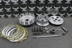 13095-1367 Kawasaki 13087-1154 2002 99-02 Kx125 Oem Complete Clutch W Plates Basket Hub