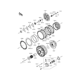 13095-0583 Kawasaki Ninja Zx-14r Abs Clutch Housing 13095 On The Diagram 13095-0583 Kawasaki Ninja Zx-14r Abs Clutch Housing 13095 On The Diagram