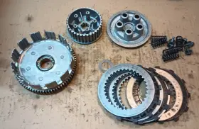 13095-1024 Kawasaki 1971-1973 F6 125 Clutch Assembly Basket Plates Disc Pressure 13095-1024 Kawasaki 1971-1973 F6 125 Clutch Assembly Basket Plates Disc Pressure