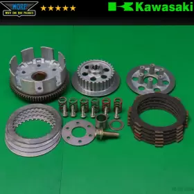 13095-1042 Kawasaki 2001 Kx65 Clutch Basket Inner Hub Boss Pressure Plate Discs Kit