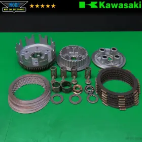 13095-1354 Kawasaki 2000 Kx80 Clutch Basket Inner Hub Boss Pressure Plate Discs Kit 13095-1354 Kawasaki 2000 Kx80 Clutch Basket Inner Hub Boss Pressure Plate Discs Kit