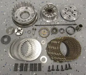 13095-1408 Kawasaki Complete Oem Clutch Kit Basket And Plate Set 01-03 Zrx1200r Zrx1200