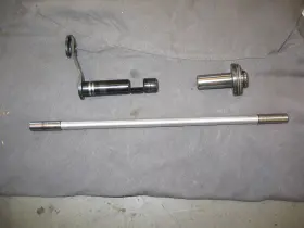 13102-1154 Kawasaki 2003 2004 Kx250 Oem Low Hour Push Rod And Clutch Release Arm Hat Holder