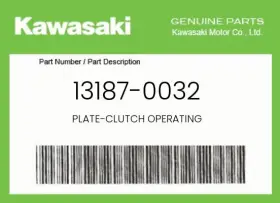 13187-0032 Kawasaki Genuine Plate-clutch Operating - 13187-0032 Kawasaki Genuine Plate-clutch Operating -