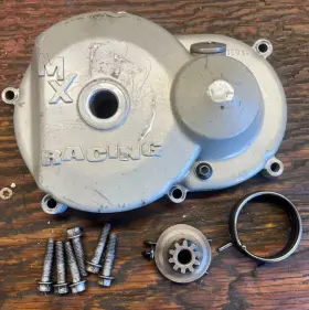 45133052000 Ktm 2003-2008 50sx 50 Mini Junior Senior Adv. Clutch Cover With Kickstarter Sleeve 45133052000 Ktm 2003-2008 50sx 50 Mini Junior Senior Adv. Clutch Cover With Kickstarter Sleeve